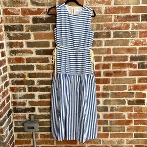 NWOT Avara Striped Sleeveless Dress Size M